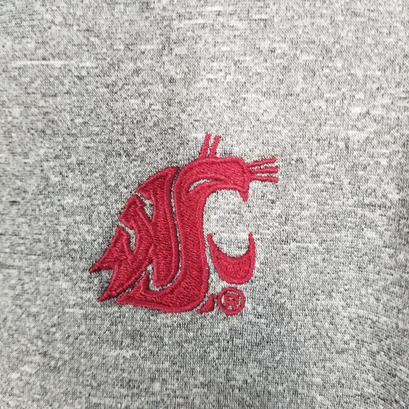 WSU Cougar Pullover Zip Sweatshirt Women Logo Med - Picture 5 of 10